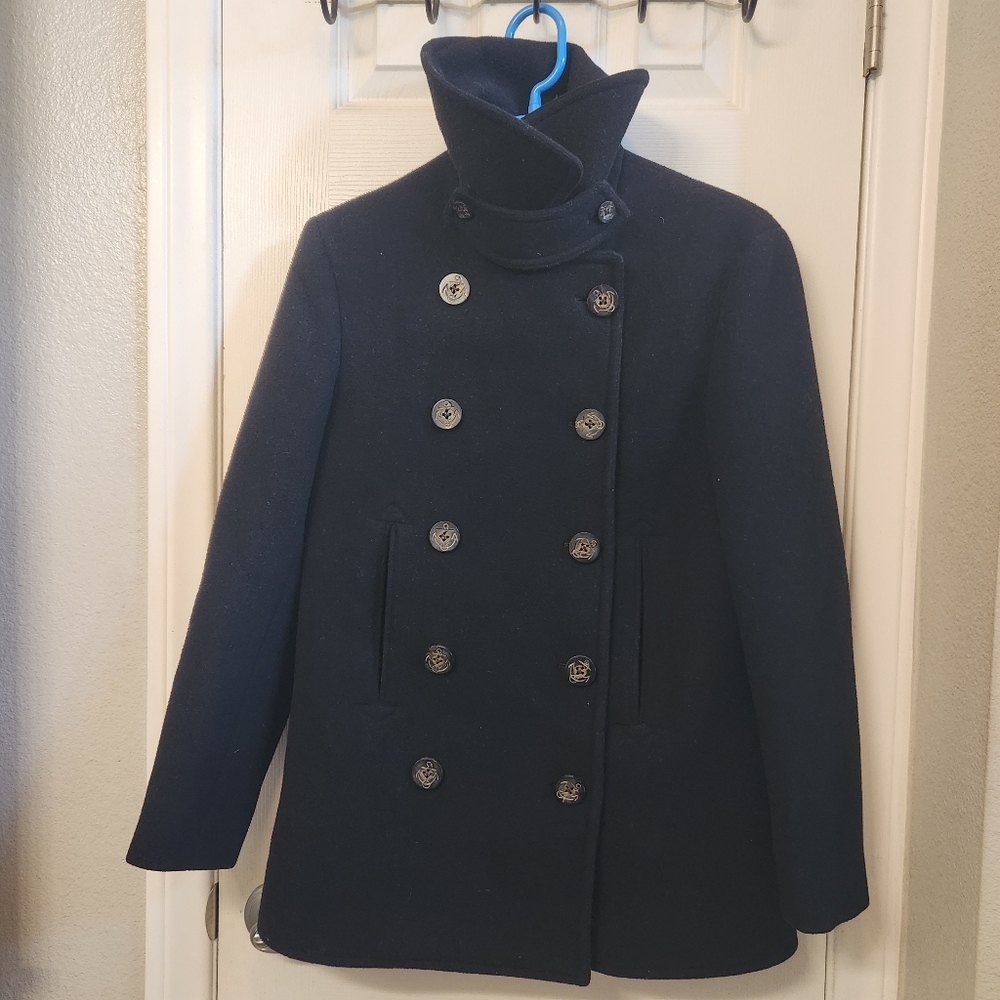 Ralph lauren blue label wool coat size 6 - Picture 2 of 11
